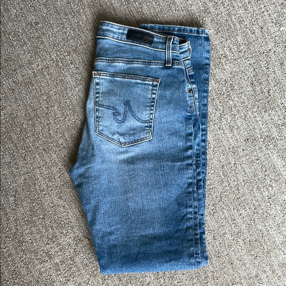 AG Prima Cigarette Blue Jeans size 28